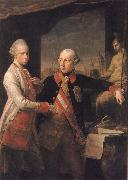 Pompeo Batoni Emperor Foseph II and Grand Duke Pietro Leopoldo of Tusany oil painting reproduction